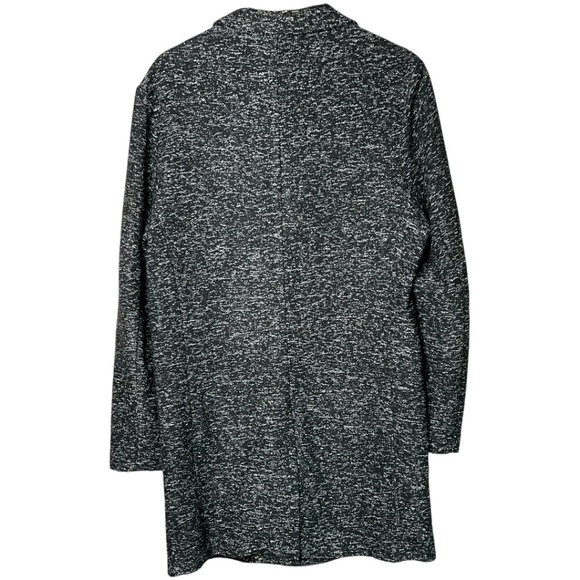 SIMONS Imported From Italy Cotton Blend Unlined Long Line Button Front Blazer M - Picture 4 of 10